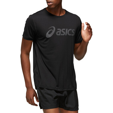 ASICS SILVER GRAPHIC Short-Sleeved T-Shirt Black/Grey 2021 0